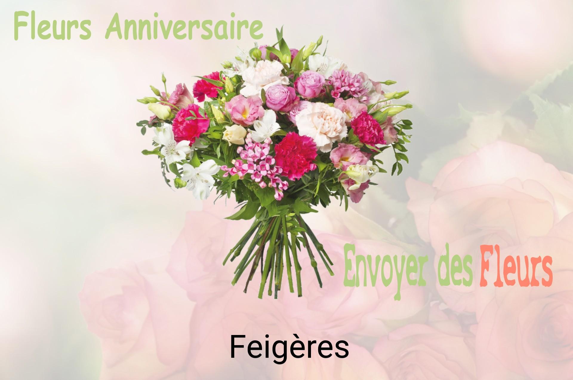 Bouquet de fleurs d’anniversaire livré à Feigères